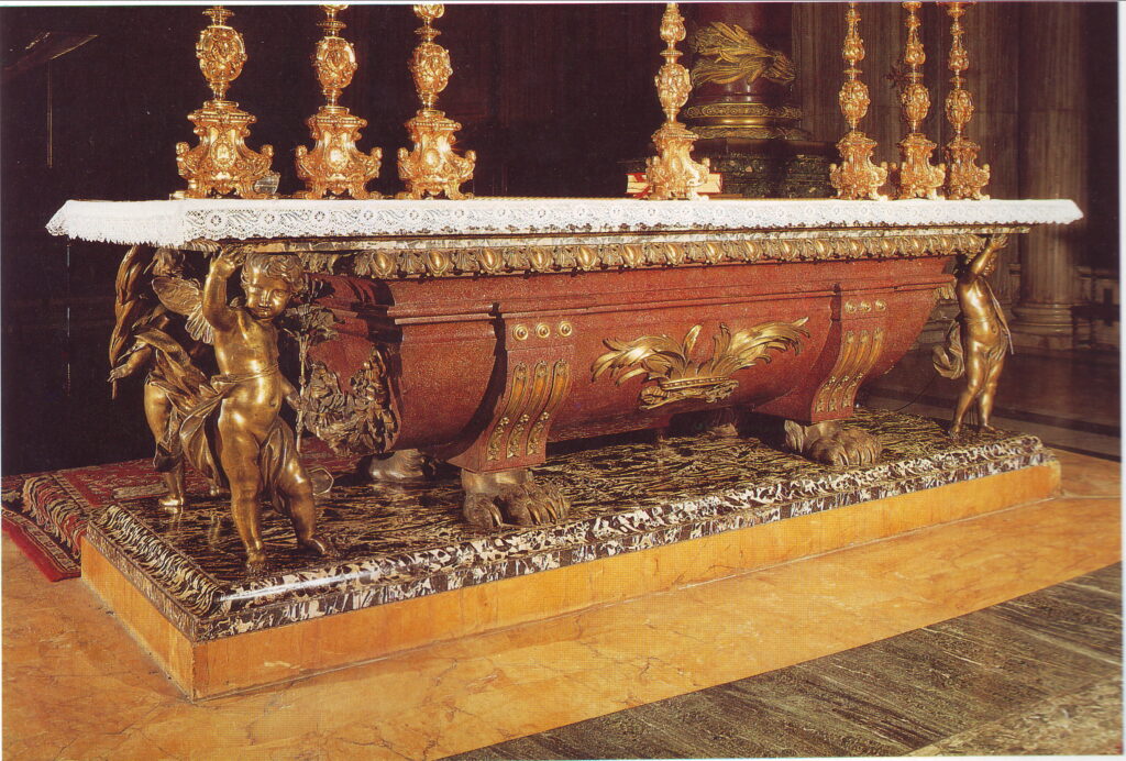 g altare di santa maria maggiore