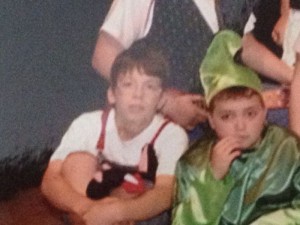 Luca con i suoi amici