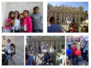 L'Ancora (61) - 02 - I nostri bambini da Papa Francesco