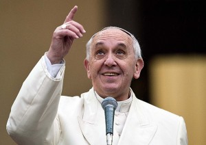 Roma 19/01/2014Papa Francesco va in visita nella parrocchia Sacro Cuore di Gesù, vicino alla stazione TerminiPh: Cristian Gennari/Siciliani