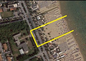 area spiaggia libera oggetto dell'intervento_foto google earth