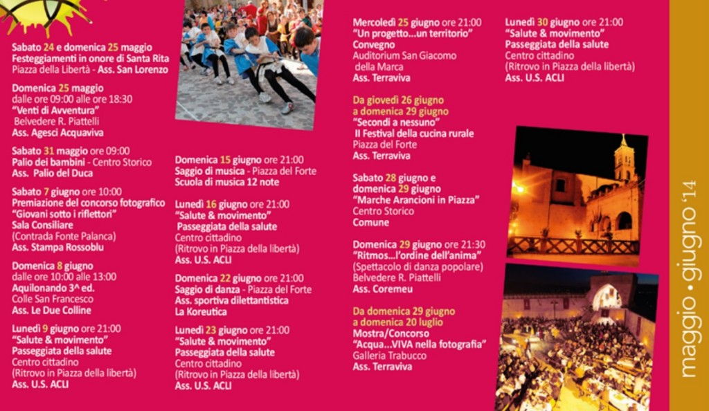 eventi Acquaviva Picena