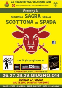 L'Ancora (077) - 02 - Scottona 2014 - Locandina