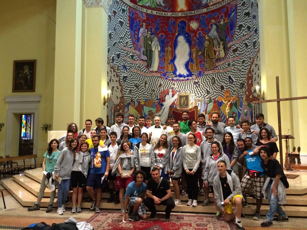 foto di gruppo in cattedrale