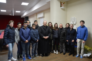 Valtesino - Sant'Antonio 2015 - Il Vescovo Carlo ed il Gruppo dei Cresimandi "Insieme verso..."