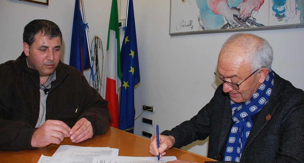 firma contratto foce albula