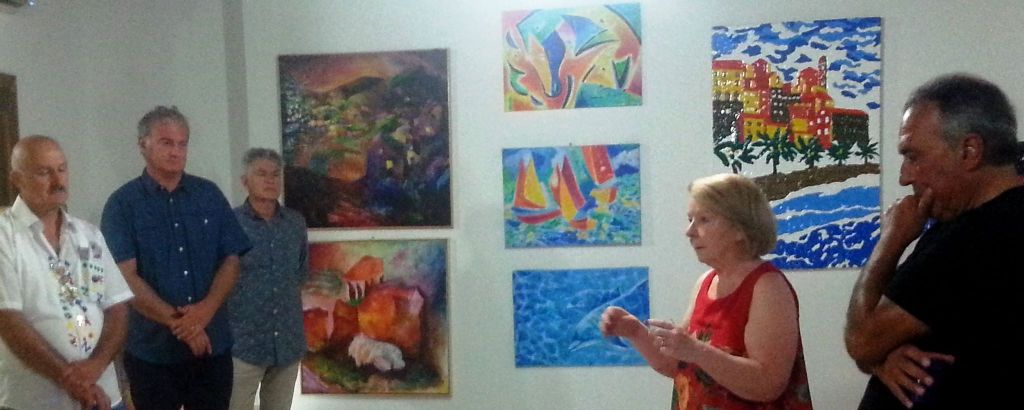 serata artistica grotammare, gentili, moscardelli, serafini, damiani