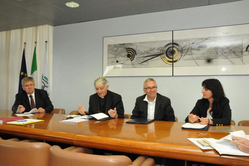 Presidente Ceriscioli Cardinale Menichelli